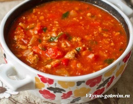 Рецепт вкусного супа быстро