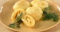 Рецепт: Кнедлики картофельные с творогом